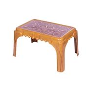 Rfl Classic Center Table (Marble) Printed -Sandal Wood - 880365