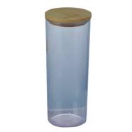 Rfl Crystal Jar With Bamboo Lid 1500 ML - 939281