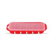 Rfl Daisy Ice Tray With Cover - Red - 82449