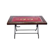 Rfl Deco Classic Table 6 Seat S/L Print Rock 3 - RW - 880984