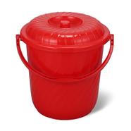 Rfl Deluxe Bucket With Lid 12L - Red - 95556