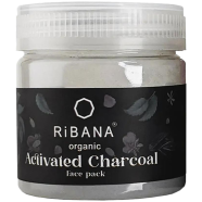 Ribana Activated Charcoal Face Pack - 50 gm icon