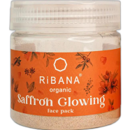 Ribana Saffron Glowing Face Pack - 50 gm