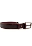 Rich Chocolate Leather Belt - LB04