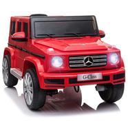 Ride on Car Jeep 12V Electric Truck Kids Battery Powered Remote Control AUX SMT-7188 with painting - Red icon