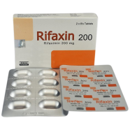 Rifaxin 200mg Tablet 8's Strip