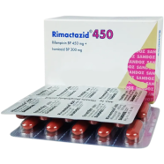 Rimactane 450 mg Tablet 10'S Strip