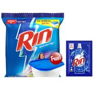 Rin Advanced Detergent Powder 1 Kg With Container And Rin Liquid - 35ml FREE - 69621461