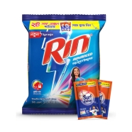 Rin Advanced Detergent Powder (2pcs 70gm Surf Excel Free) -1kg - 69621461 icon