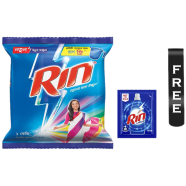 Rin Washing Powder Power Bright - 1 Kg With Mug and Rin Liquid - 35ml FREE icon