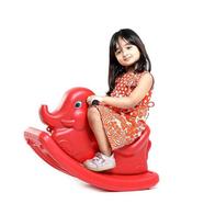 Rocker Elephant Red Toys- Baby Toys - 820658