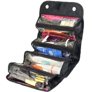 Roll-N-Go Makeup Organizer Bag – Space Saving Cosmetic Organizer for Travel and Home Use icon