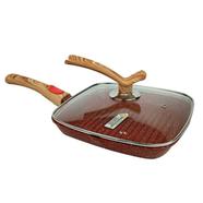 Romantic Square Grantie Non-Stick Fry Pan 24cm - CD:P450