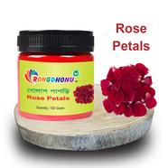 Rongdhonu Rose Petal Powder (Golap Papri Gura ) গোলাপ পাপড়ি পাউডার - 100 gm