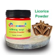Rongdhonu Licorice ,Jostimodhu Powder ( যষ্ঠিমধু গুড়া) - 100 gm