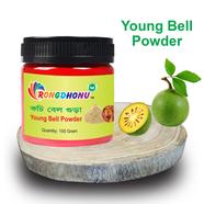 Rongdhonu Young Bell Powder, Kochi Bel Gura (কচি বেল গুঁড়া) - 100 gm