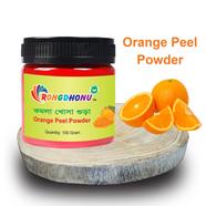 Rongdhonu Orange Peel (Komola Khosa) Powder (কমলা খোসা গুড়া) - 100 gm