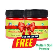 Rongdhonu Multani Mati Powder ( Multani Mati Gura) - 100 gm - (১টি কিনলে ১টি ফ্রি)