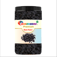 Rongdhonu Premium Black Raisin, Kalo Kismis -250gm