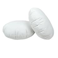 Round Fiber Cushion Tissue Fabric White14x14 Inch - 77722