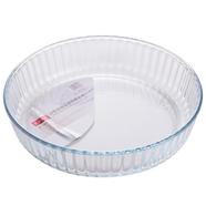 Round Heat Resistant Glass Baking Plate - JRHZ-4218