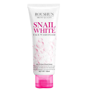 Roushun Snail White Face Wash Foam Facial Cleanser-100gm