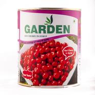 Royal Garden Red Cherries In Light Syrup Can 420gm (Spain) - 131701310