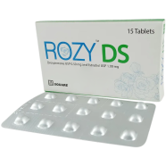 Rozy Ds 1 mg, 0.5 mg Tablet 15'S Strip