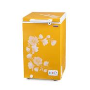 SINGER Chest Freezer 99 Ltr 115-MY Mustard Yellow - SRREF-S100-BD-115-MY