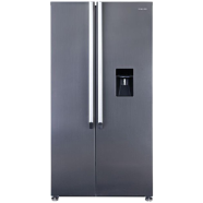 SINGER Side by Side Inverter Refrigerator| 529 Ltr | SBSNS521DNV | Silver - SRREF-SF-SBSNS521DNV