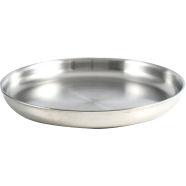 SKB Food Grade Stainless Steel Plate 24 cm - Silver - PT 7014 icon