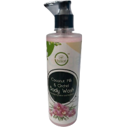 SKINSECRET Skin Secret And Skincare Coconut Milk And Orchid Luxurious Long Lasting Moisturer Body Wash Shower Gel- 390 ml