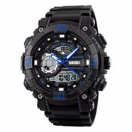SKMEI 1228 Men's Watch- Black- Blue