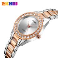 SKMEI 1262 Rose Gold Watch for Women