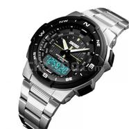 SKMEI Stainless Steel Waterproof Wrist Watch - 1370