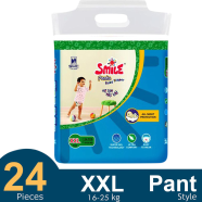 SMC Smile Pant System Baby Diaper (Size- XXL) (24 Pcs) (16-25 kg)