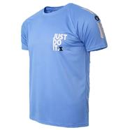 SMUG Exclusive T-shirt Fabric Soft And Comfortable T Shirt For Man - Sky Blue Colour