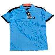 SMUG Premium Contrast Polo Shirt - Fabric soft and comfortable - Sky blue Colour