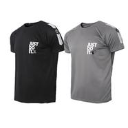 SMUG Premium Men's T-shirt -Combo 2 Pcs - Black And Grey Colour