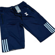 SMUG Premium Sports Shorts - Soft and Comfortable - Navy Blue Color