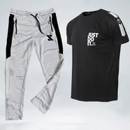 SMUG Stylish T shirt and Trouser Set For men - Soft and Comfortable - Joggers For Men