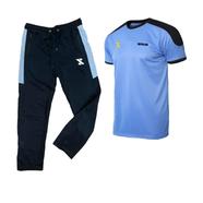 SMUG Stylish T shirt and Trouser Set For men - Soft and Comfortable - Black