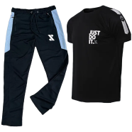 SMUG Stylish T shirt and Trouser Set For men - Soft and Comfortable - Joggers For Men