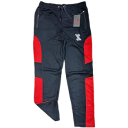 SMUG Stylish Trouser Red mix contrast (China) Fabric soft and comfortable - Black