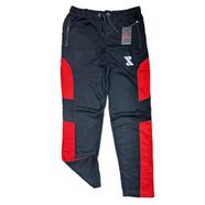 SMUG Stylish Trouser Red mix contrast (China) Fabric soft and comfortable - Black