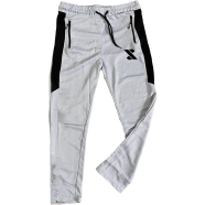 SMUG Stylish Trousers for Men - Made of Soft and Comfortable Chinese Fabric - Joggers - Grey