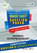 SSC Business Entrepreneurship Test Papers Made Easy (Question Answer Paper) 2025 - English Version image