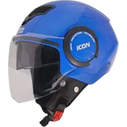 STUDDS Icon Half Face Bike Helmet Blue 