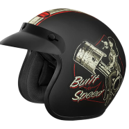 STUDDS Thunder D1 Half Face Bike Helmet