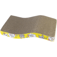 S Shaped Cat Scratching Pad with Catnip icon